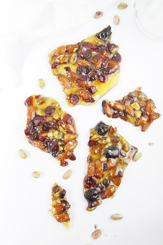 Fruit and Nut Brittle www.bellalimento.com
