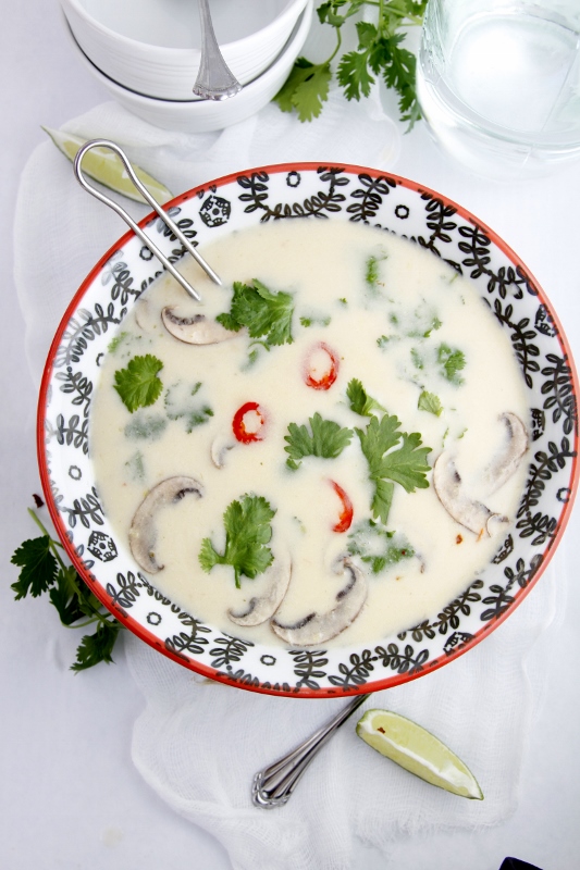 10 Minute Thai Coconut Soup