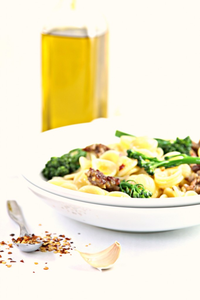 Orecchiette with Italian Sausage and Broccoli