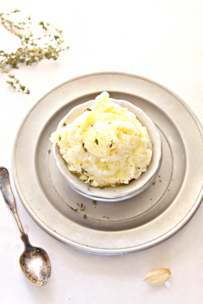 Parmesan Garlic Mashed Potatoes