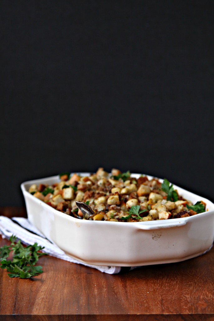 Sausage Apple and Herb Stuffing