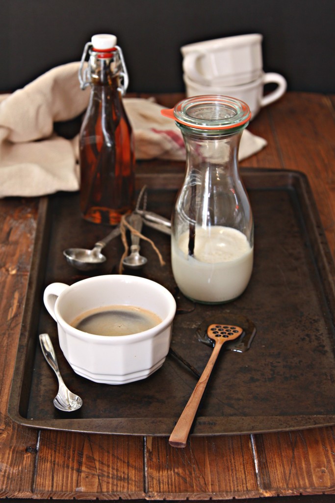 Homemade Vanilla Bean Coffee Creamer