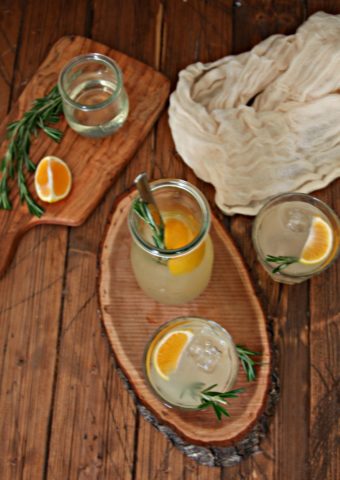 Rosemary Lemonade Margaritas