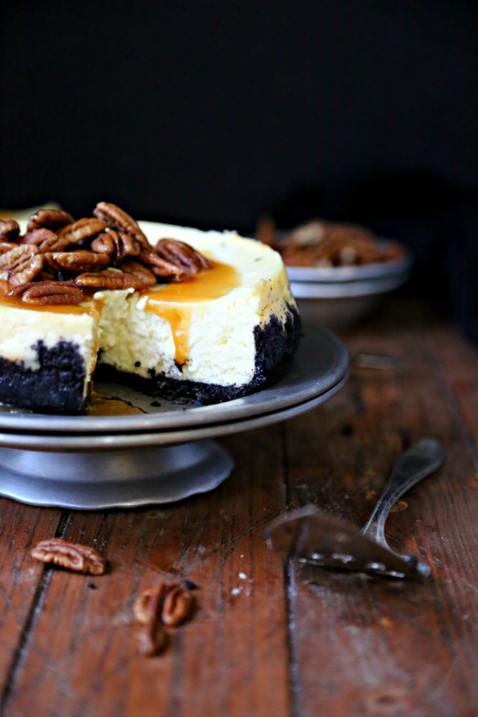 Instant Pot Turtle Cheesecake #instantpot #cheesecake #turtlecheesecake #desserts #pressurecooker