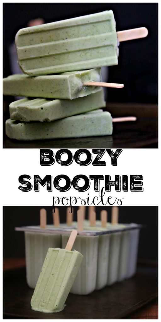 Boozy Smoothie Popsicles