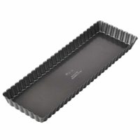 Wilton Extra Long Non-Stick Tart and Quiche Pan, Sunday Brunch May Never be the Same Again, the Fluted Edges on Your Tarts and Quiches will Add a Touch of Flair, 14 x 4.5-Inch