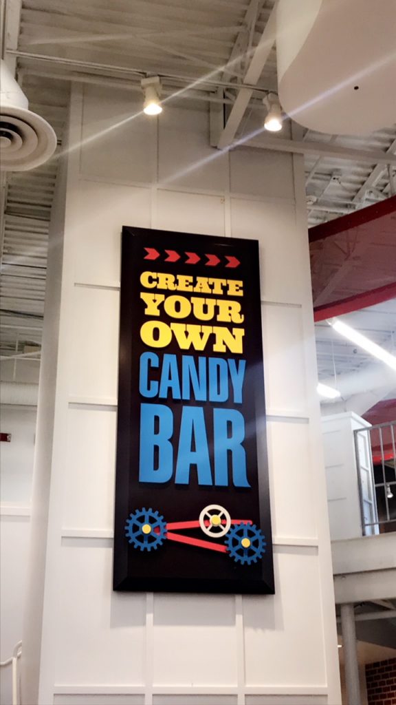 create your own candy bar sign.