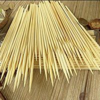 Kabob skewers Pack of 500 8 inch Bamboo Sticks Made from 100% Natural Bamboo - shish Kabob skewers - (500)